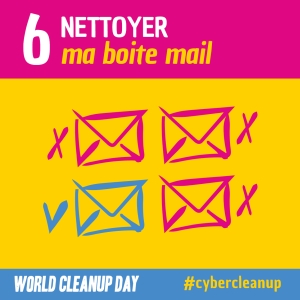 CyberCleanUp 6. Nettoyer ma boite mail